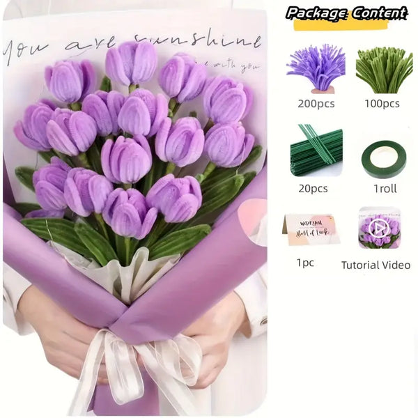 Fioletowy pakiet DIY